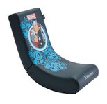 X Rocker Marvel™ Thor Floor Rocker Gaming-Bodensessel für Kinder & Jugendliche - dunkelblau