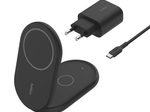 Belkin BoostCharge 2-in-1 Ladestation mit Qi2 (15 W), schwarz