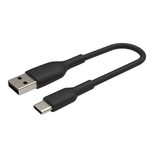 Belkin BoostCharge 15 cm USB-C/USB-A Kabel, schwarz