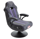 X Rocker Marvel™ Elite 2.1 Gaming-Sessel  im Black Panther Design - schwarz/lila