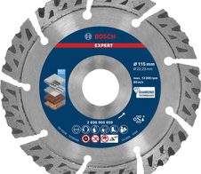 BOSCH EXPERT MultiMaterial Diamant-Trennscheibe 115x12 1 St.