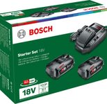 BOSCH Home & Garden Starter-Set 18V 2x2,5Ah