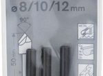 BOSCH Kegelsenker-Set 6-8 mm 3-teilig
