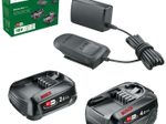 BOSCH Home & Garden Ladegerät Starter-Set 18V 2.0+4.0A