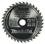 makita SPECIALIZED Kreissägeblatt 136mm, 36 Zähne B-33635