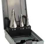 BOSCH Stufenbohrer-Set HSS 3-teilig