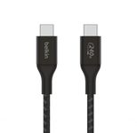 Belkin BoostCharge 1 m USB-C/USB-C Kabel (240 W), schwarz