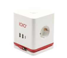 IOIO SW 1000 3-fach Steckdosenwürfel weiß