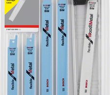 BOSCH Wood and Metal Säbelsägeblätter-Set 6-teilig