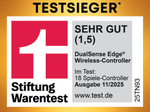 Testsieger Dual Sense Edge. Ausgabe 11.2025