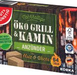 GUT&GÜNSTIG Kamin- & Grillanzünder Öko Grill & Kamin, 64 Stück
