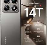 Xiaomi 14T Pro - 5G Smartphone - 12 GB/512 GB - 6.67" - Titan Gray