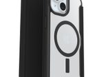 OtterBox React Folio MagSafe Apple iPhone 16e/15/14/13 Black Crystal - clear/black