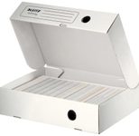 LEITZ Infinity Archivboxen 25,5 x 33,0 x 8,0 cm weiß