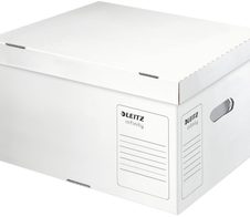 LEITZ Infinity L Archivcontainer 42,0 x 35,0 x 26,5 cm weiß