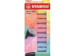 STABILO BOSS MINI Pastellove Textmarker farbsortiert 2.0 - 5.0 mm Schreibfarbe: Mehrfarbig