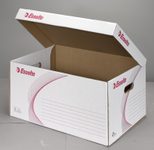 Esselte Archivcontainer 56,0 x 38,0 x 26,5 cm weiß