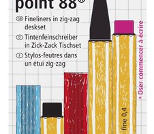 STABILO point 88 Fineliner 0.4 mm farbsortiert