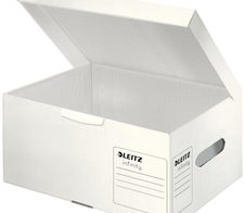 LEITZ Infinity A4 Plus Archivboxen 35,5 x 25,5 x 19,0 cm weiß