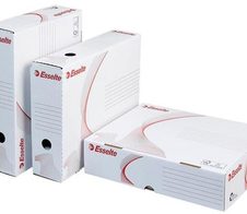 Esselte Archivboxen 25,5 x 32,9 x 8,0 cm weiß