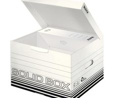 LEITZ Solid M Archivboxen 32,5 x 36,0 x 27,0 cm weiß