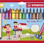 STABILO Trio® Scribbi Filzstifte Mehrfarbig 2.0 mm