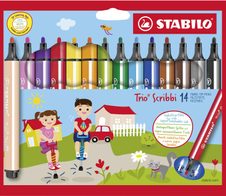 STABILO Trio® Scribbi Filzstifte Mehrfarbig 2.0 mm