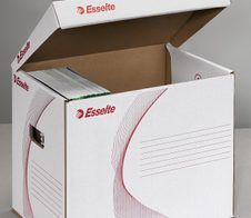 Esselte Archivcontainer 39,8 x 28,0 x 30,2 cm weiß