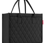 reisenthel® Einkaufstasche daily shopper rhombus schwarz, 14,0 l