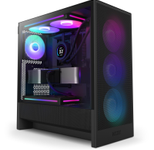 NZXT H5 Flow RGB Mid-Tower-Gehäuse, Schwarz