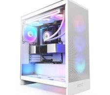 NZXT H7 Flow RGB Mid-Tower-Gehäuse, Weiß