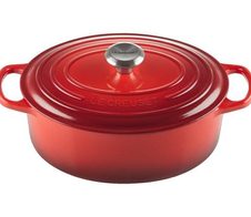 Le Creuset Signature Bräter oval 29 cm, kirschrot