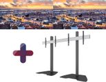 Samsung VH55B-E 2x Smart Signage Videowall Display 138,68 cm 54,6 Zoll inkl. Neomounts NMPRO-S21 Dual Standfuß