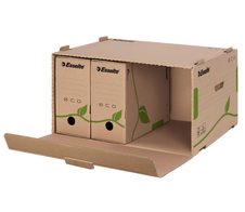 Esselte Archivcontainer ECO 43,9 x 34,0 x 25,9 cm braun
