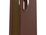 OtterBox Symmetry Cactus Leather Schutzhülle für Samsung Galaxy S25 Rich Adove - brown