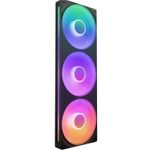 NZXT F360 RGB Core - Gehäuselüfter, Schwarz