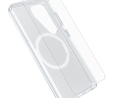 OtterBox Symmetry Clear Magnets Schutzhülle + Premium Glass für Samsung Galaxy S25 clear