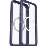 OtterBox Defender XT Clear Magnets Schutzhülle für Samsung Galaxy S25+ Violet Thunder - clear/purple