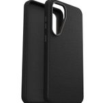 OtterBox Symmetry Cactus Leather Schutzhülle für Samsung Galaxy S25+ Noir Ash - black