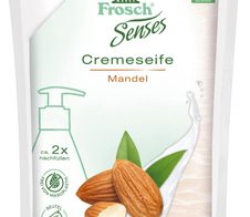 Frosch® Senses Mandel Flüssigseife Nachfüllpackung 0,5 l