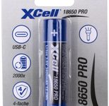 XCell® Akku Li-Ion 18650 3400 mAh, 1 St.