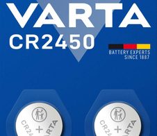 VARTA Li-Batt. Coin CR2450 2St