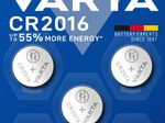 VARTA Knopfzelle CR2016 3,0 V, 5 St.