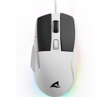 Sharkoon SKILLER SGM35 Gaming-Maus, weiß