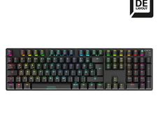 Sharkoon SKILLER SGK36W Dual-Mode Gaming-Tastatur, Huano Red
