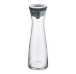 WMF Basic - Wasserkaraffe 1 L, Schwarz, Transparent