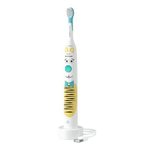 Philips Sonicare For Kids HX3601 - Design a Pet Edition - Zahnbürste - Weiß/Aquablau