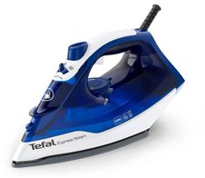 Tefal Express Steam FV2838E0 - Dampfbügeleisen, Blau/Weiß