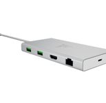 Razer USB-C Dock mit 11 Anschlüssen, mercury