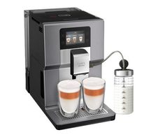 Krups Intuition Preference+ EA875E10 - automatische Kaffeemaschine mit Milchaufschäumer - Chrom